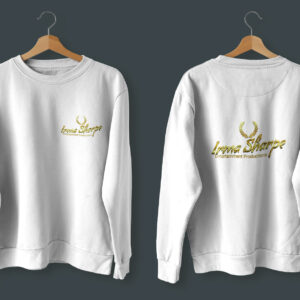 Sudadera Blanca con Logo Irma Sharpe